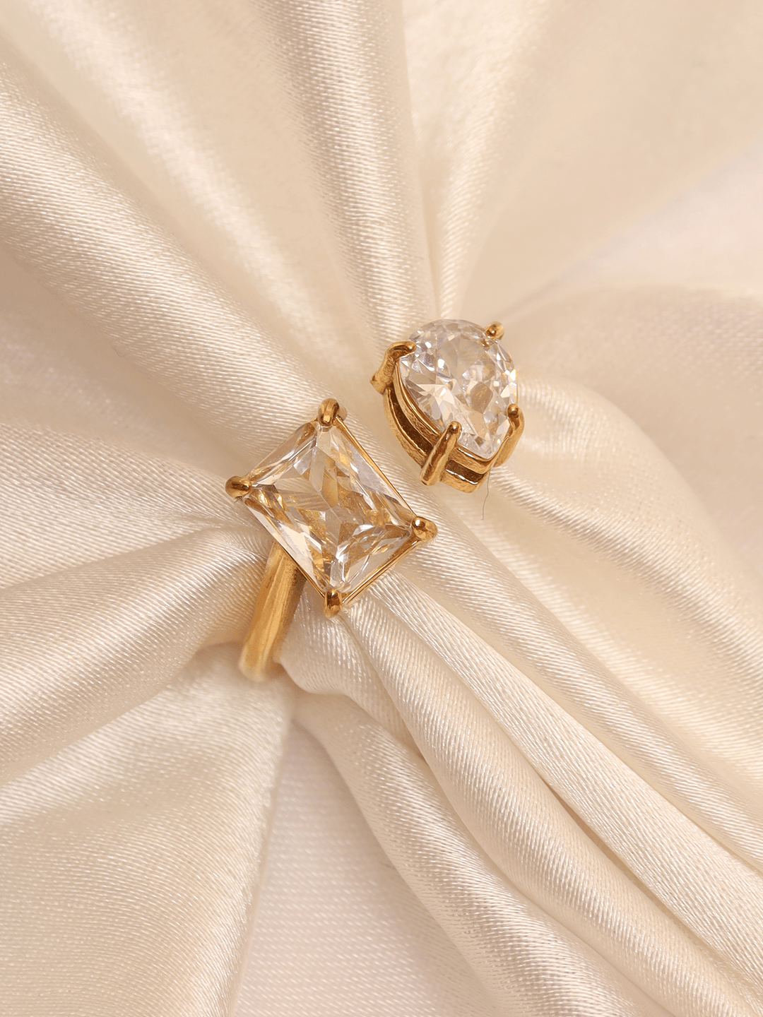 Engagment Diamond Adjustable Ring