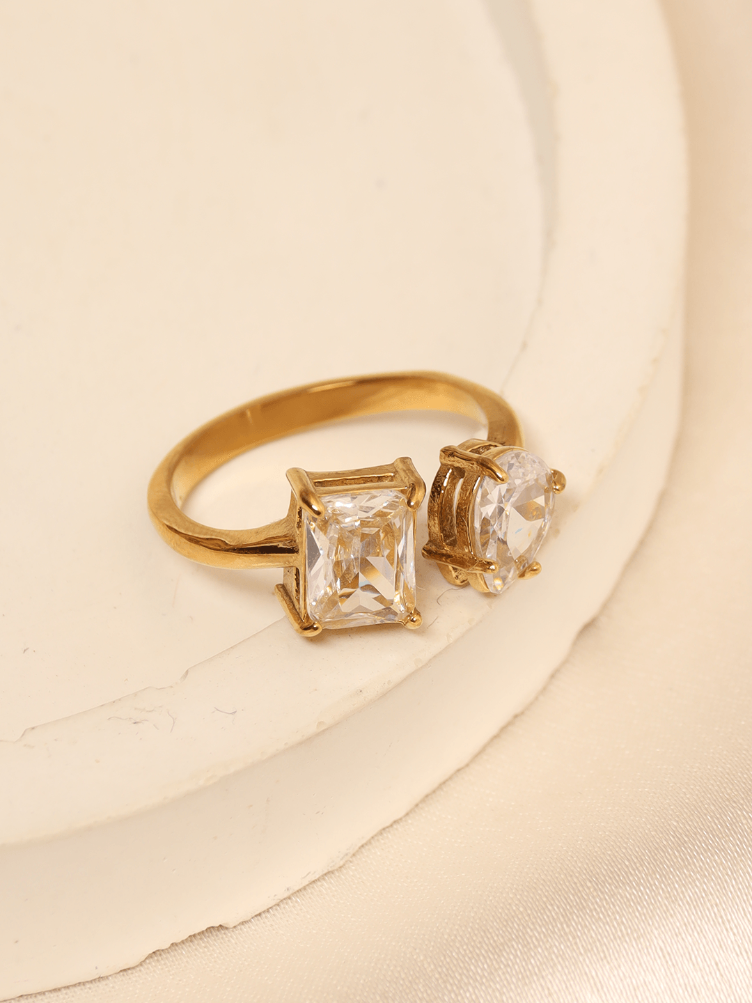 Engagment Diamond Adjustable Ring