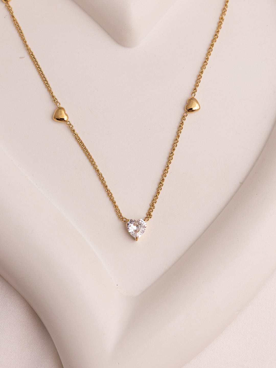 Heart Diamond Necklace