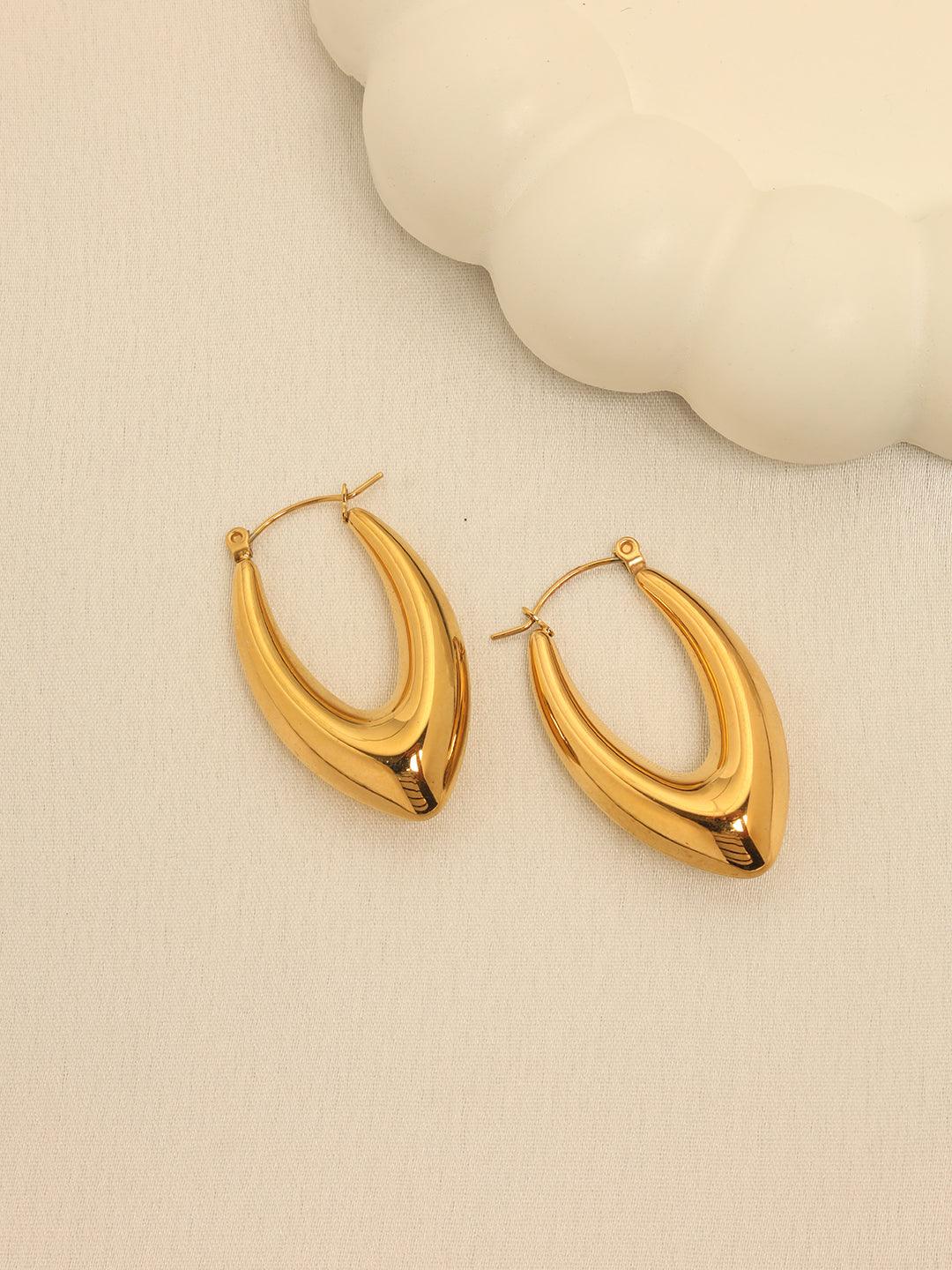 V Shaped Hoops