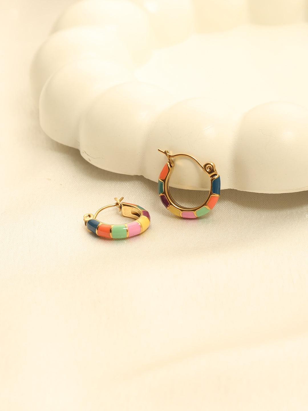 Multicolour Mini Hoops