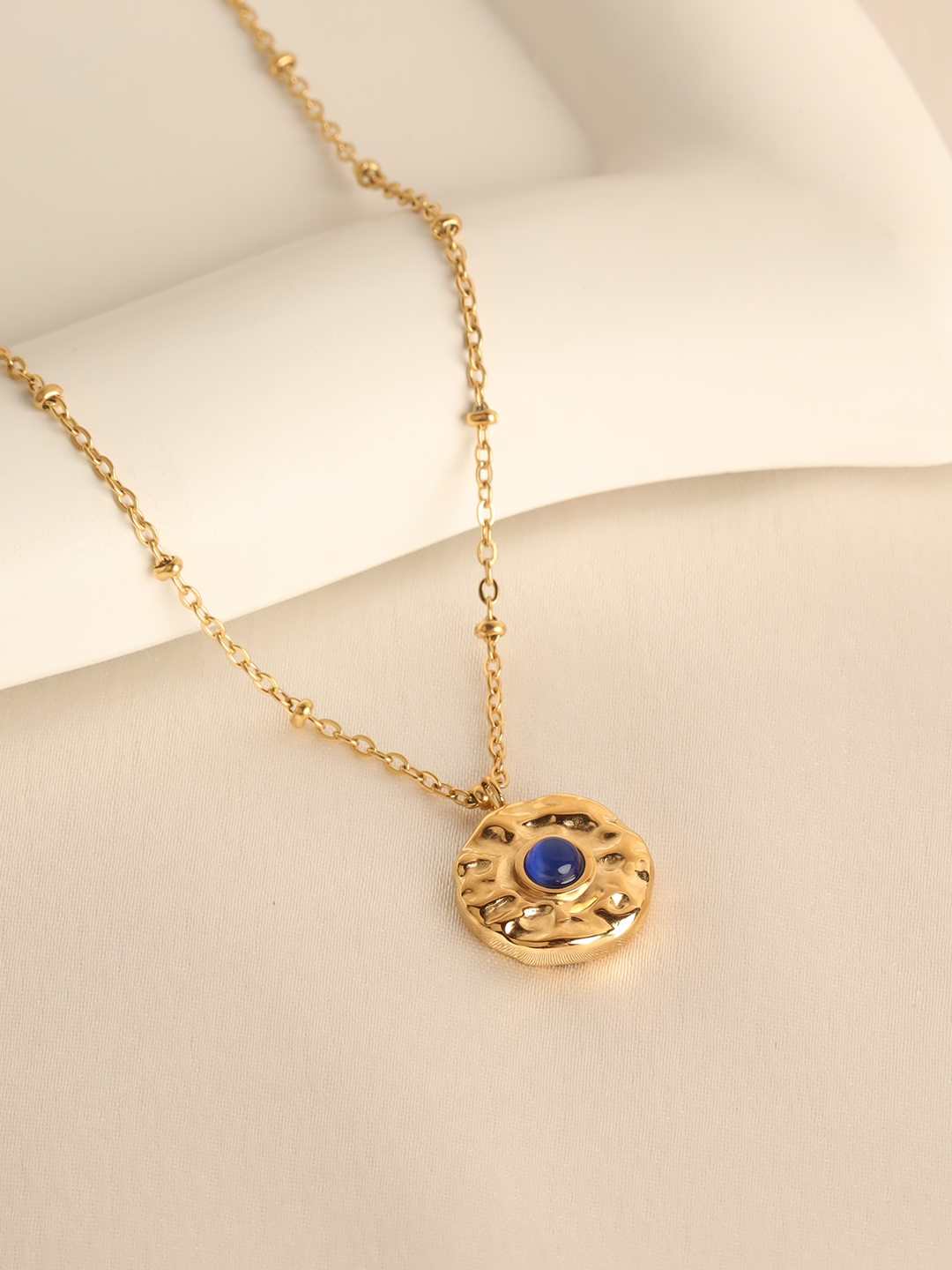 Cat's Eye Stone Necklace