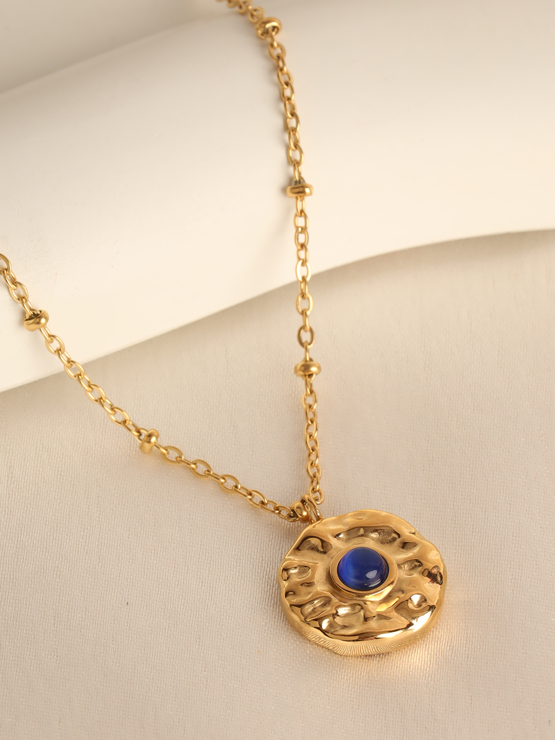 Cat's Eye Stone Necklace