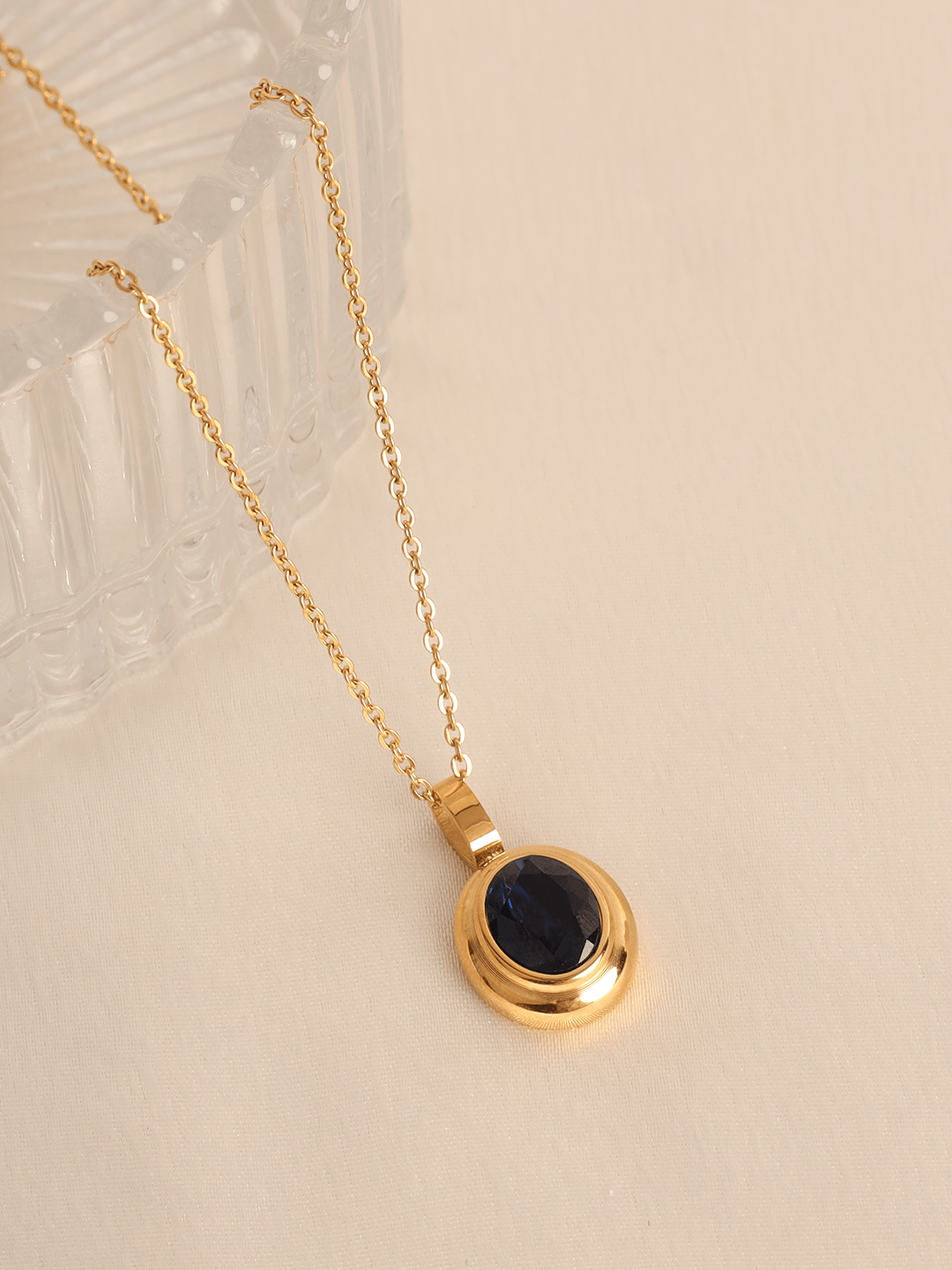Iolite Pendent Neckalce