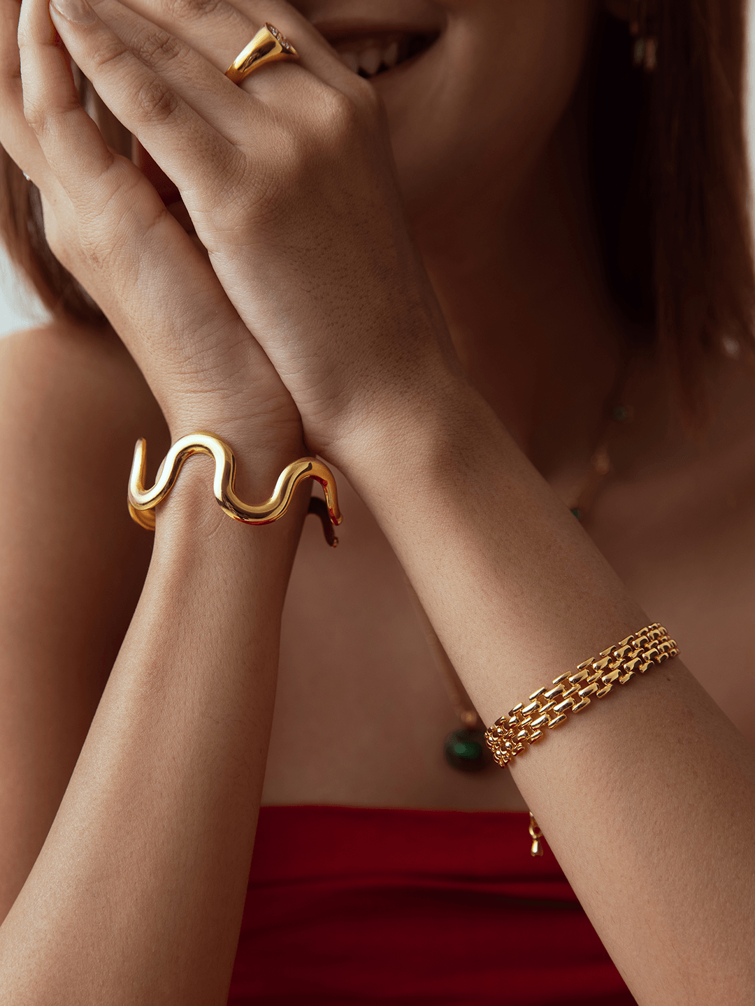Wave Cuff Bracelet