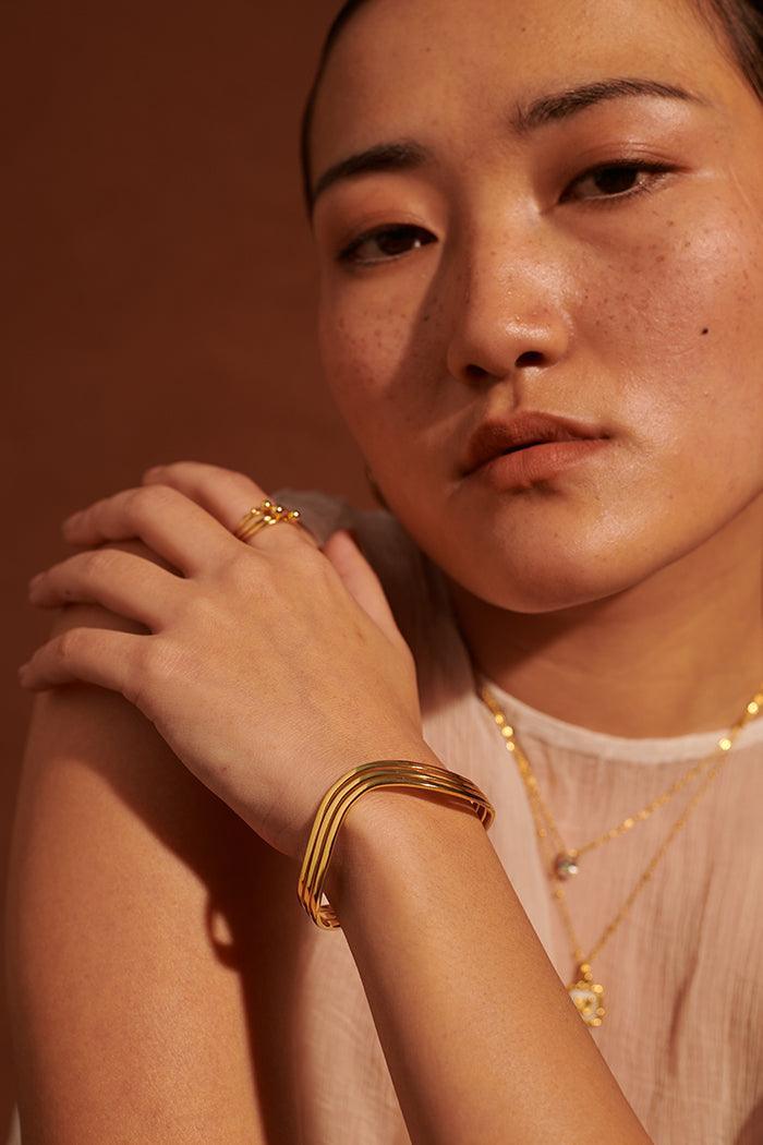 Assymmetrical Cuff Bracelet - Perfectly Average