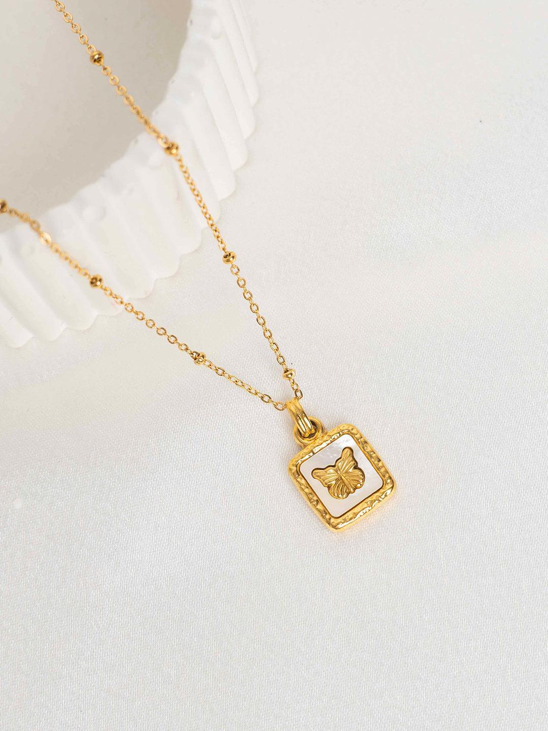 Butterfly Pendant Necklace - Perfectly Average