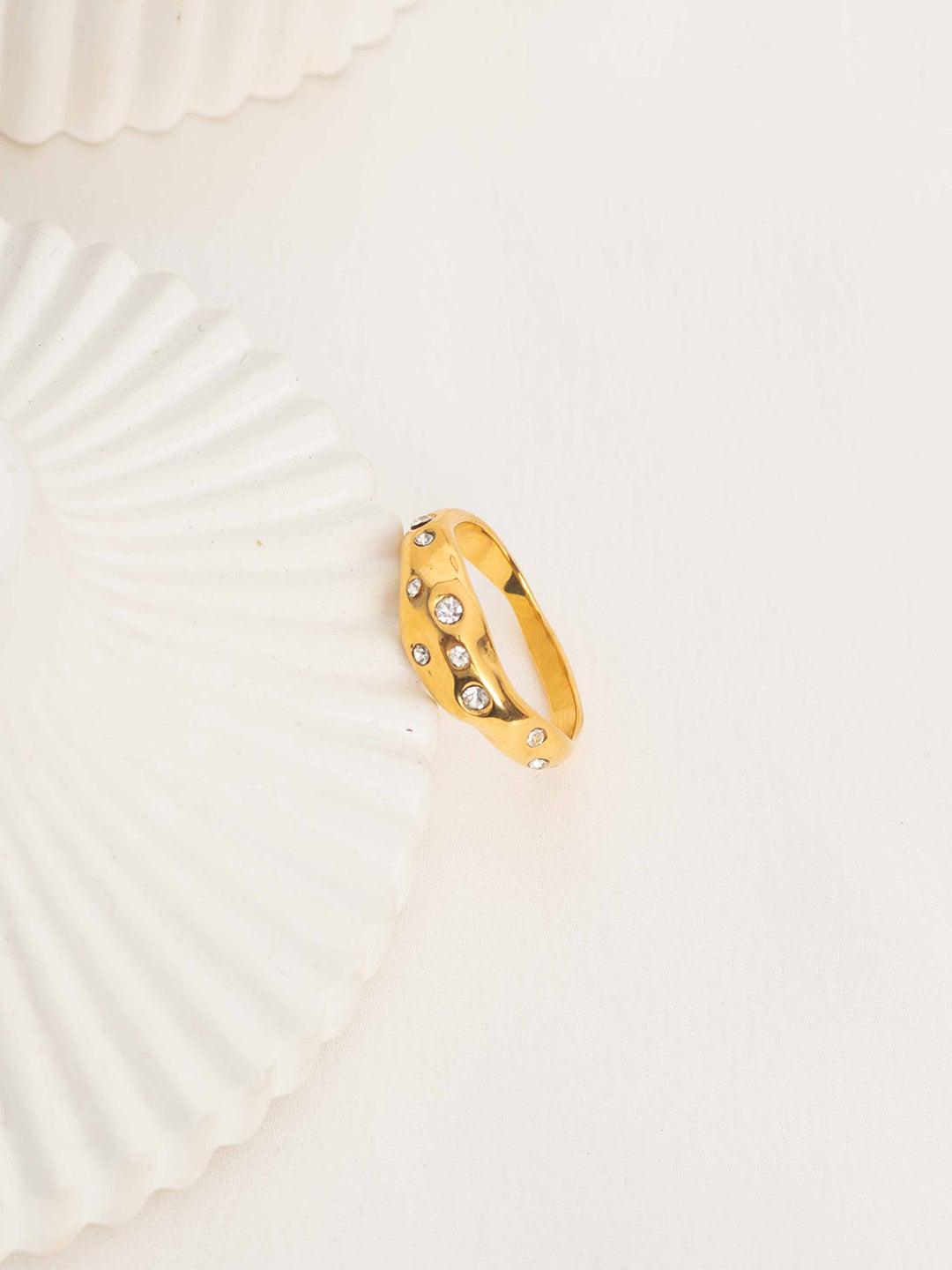 CZ Studded Ring - Perfectly Average