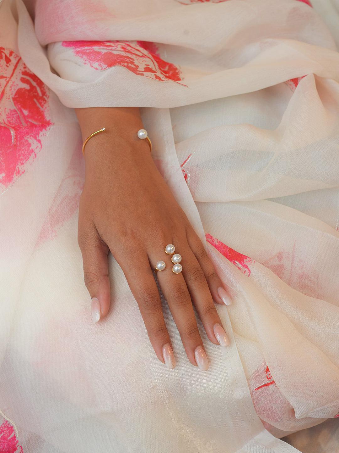 Pearl Cuff Bracelet - Perfectly Average