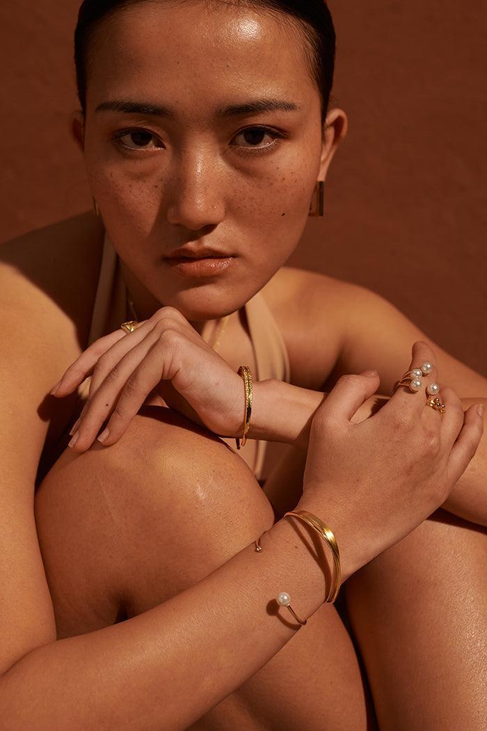 Pearl Cuff Bracelet - Perfectly Average