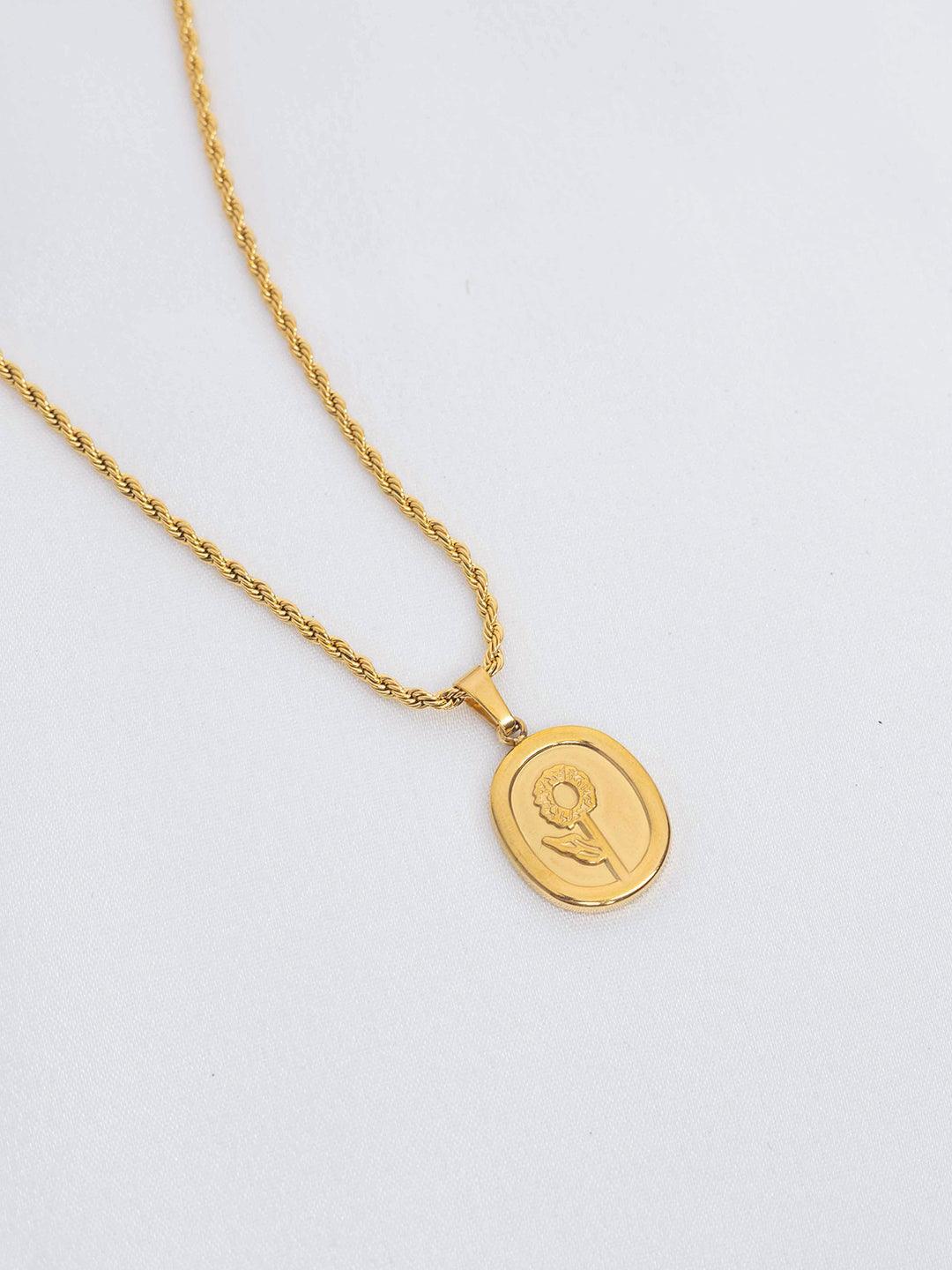 Sunflower Pendant Necklace - Perfectly Average