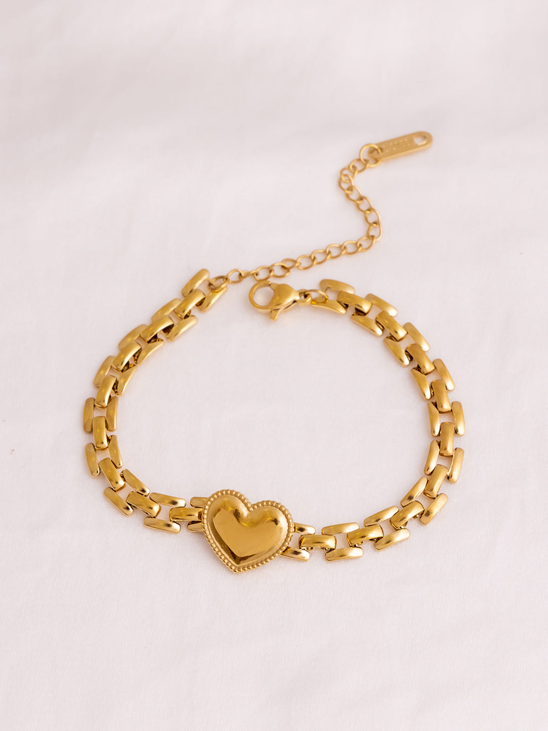 Heart Chain Bracelet