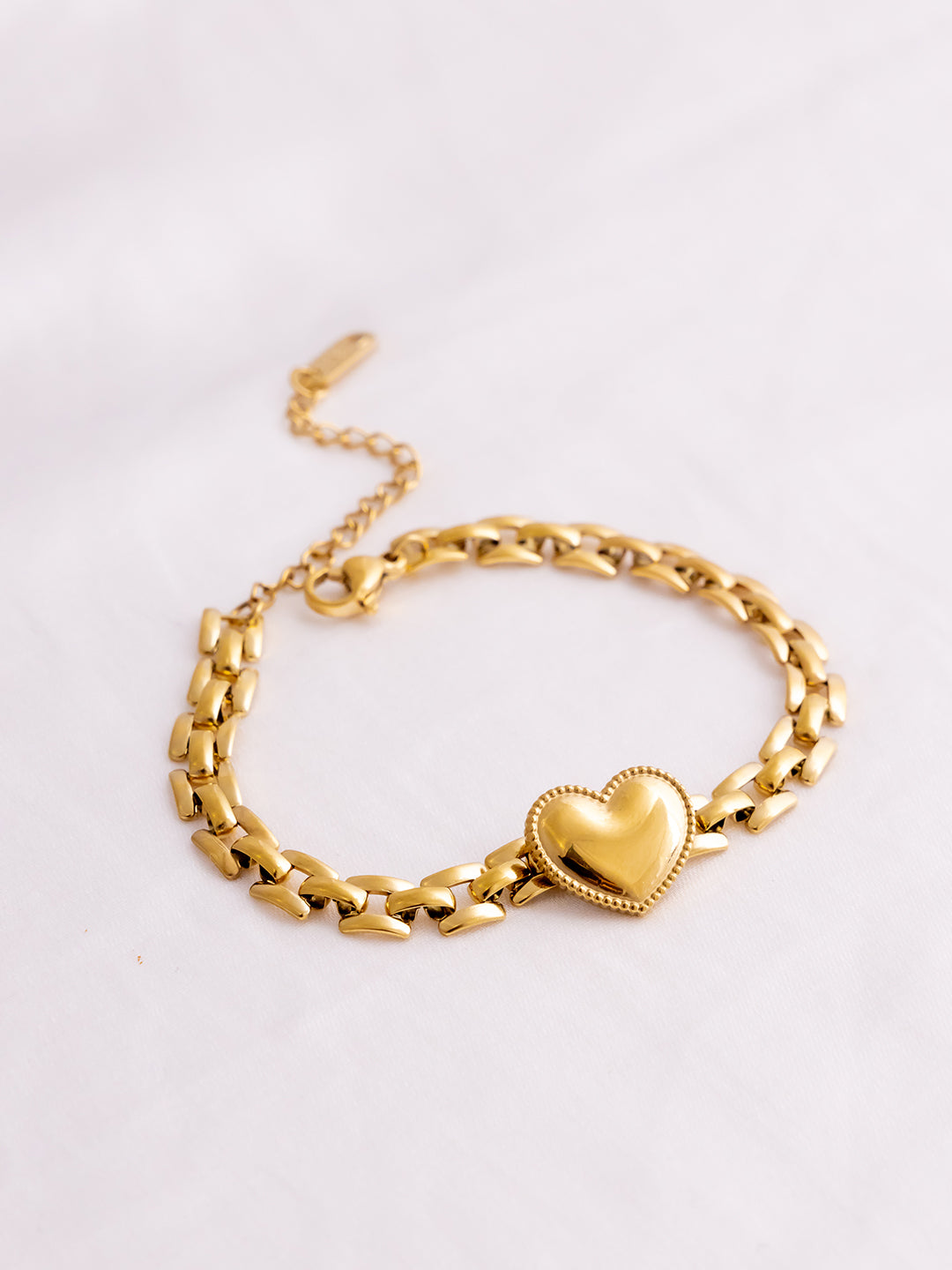 Heart Chain Bracelet