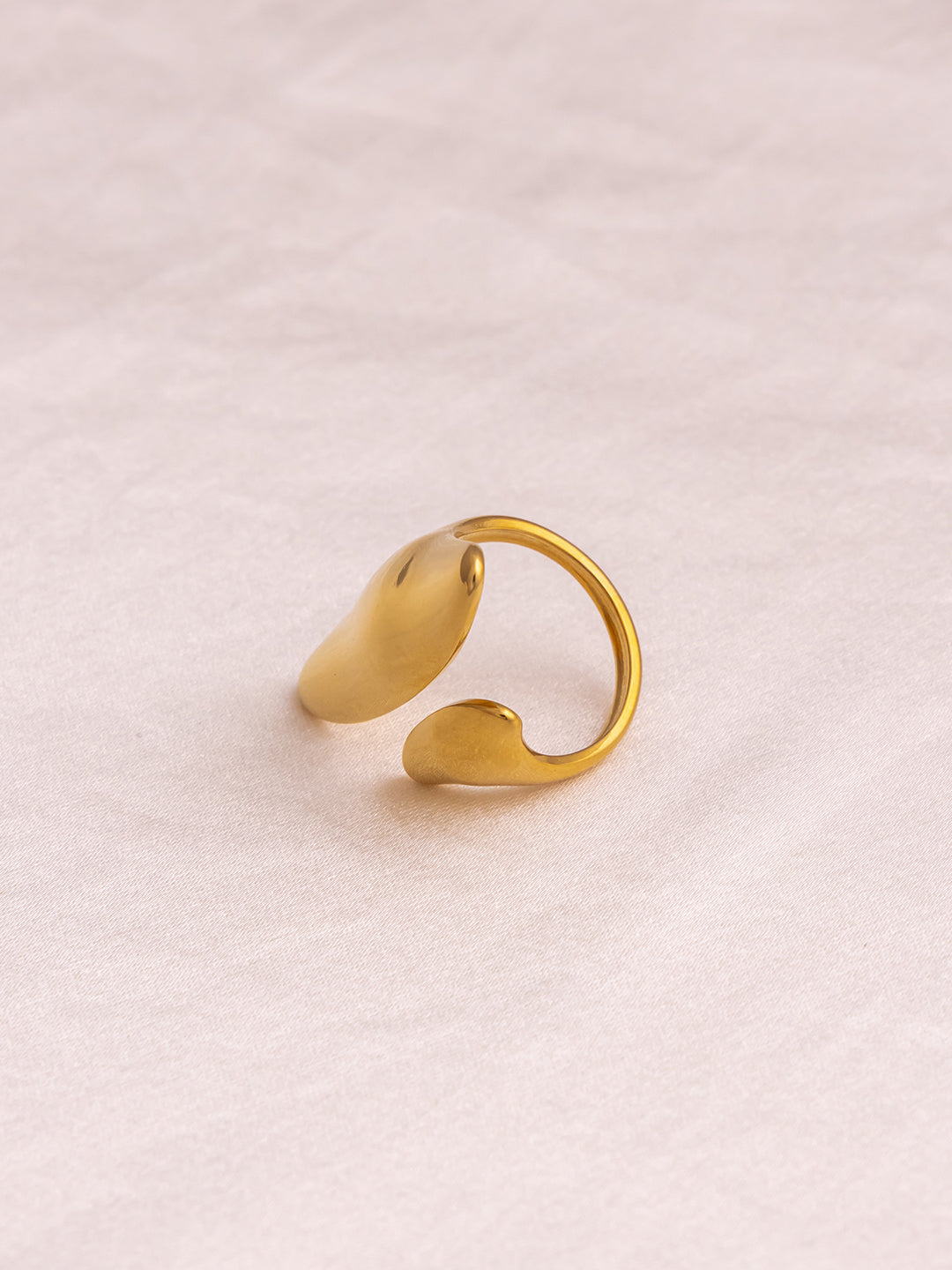 Irregular Adjustable Gold Ring