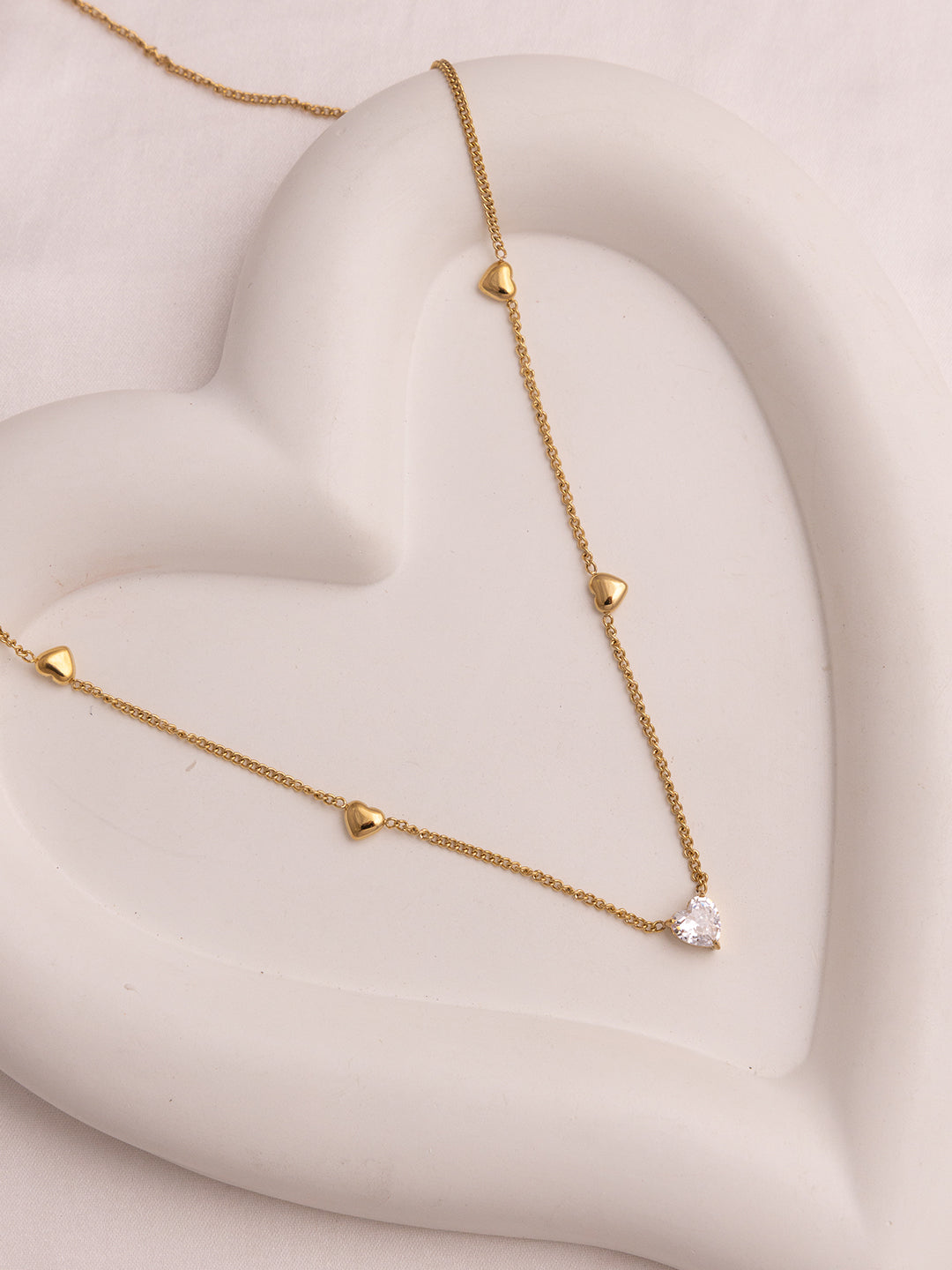 Heart Diamond Necklace