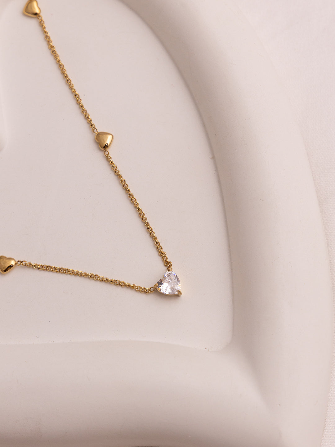 Heart Diamond Necklace