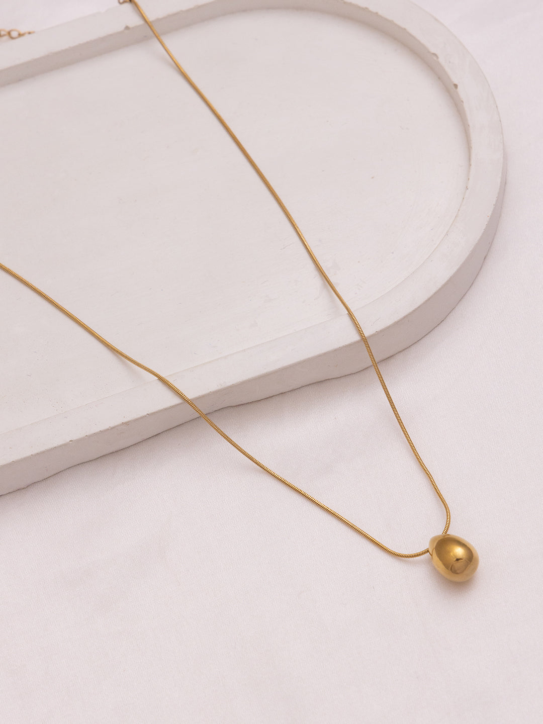 Waterdrop Gold Necklace