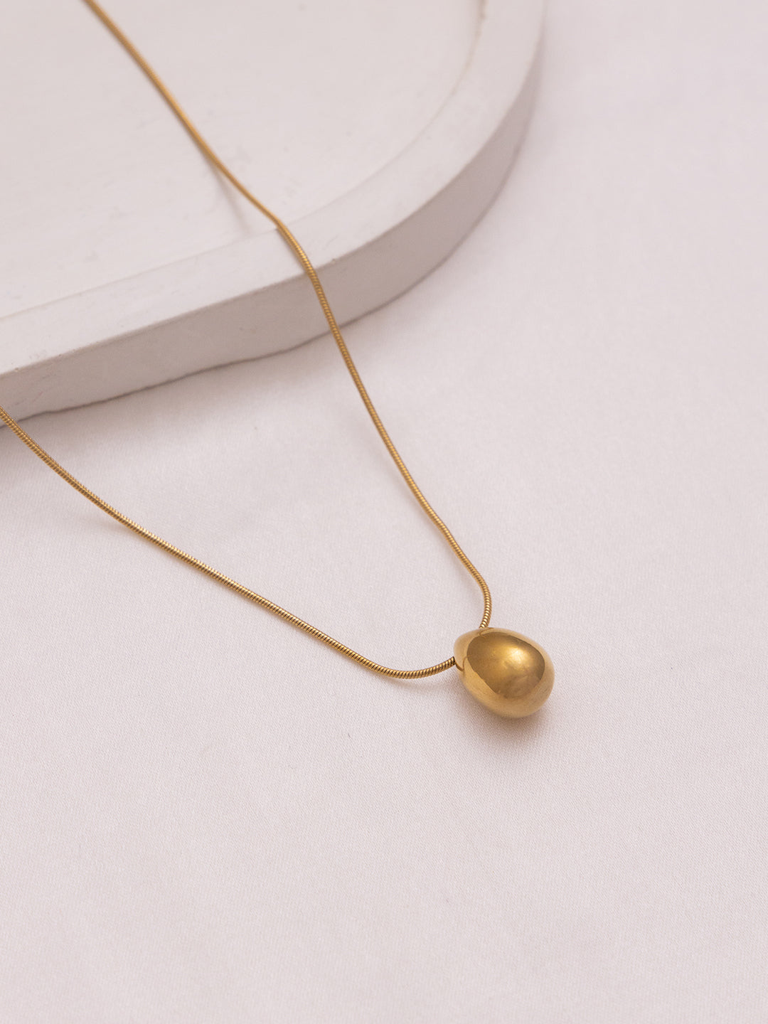 Waterdrop Gold Necklace