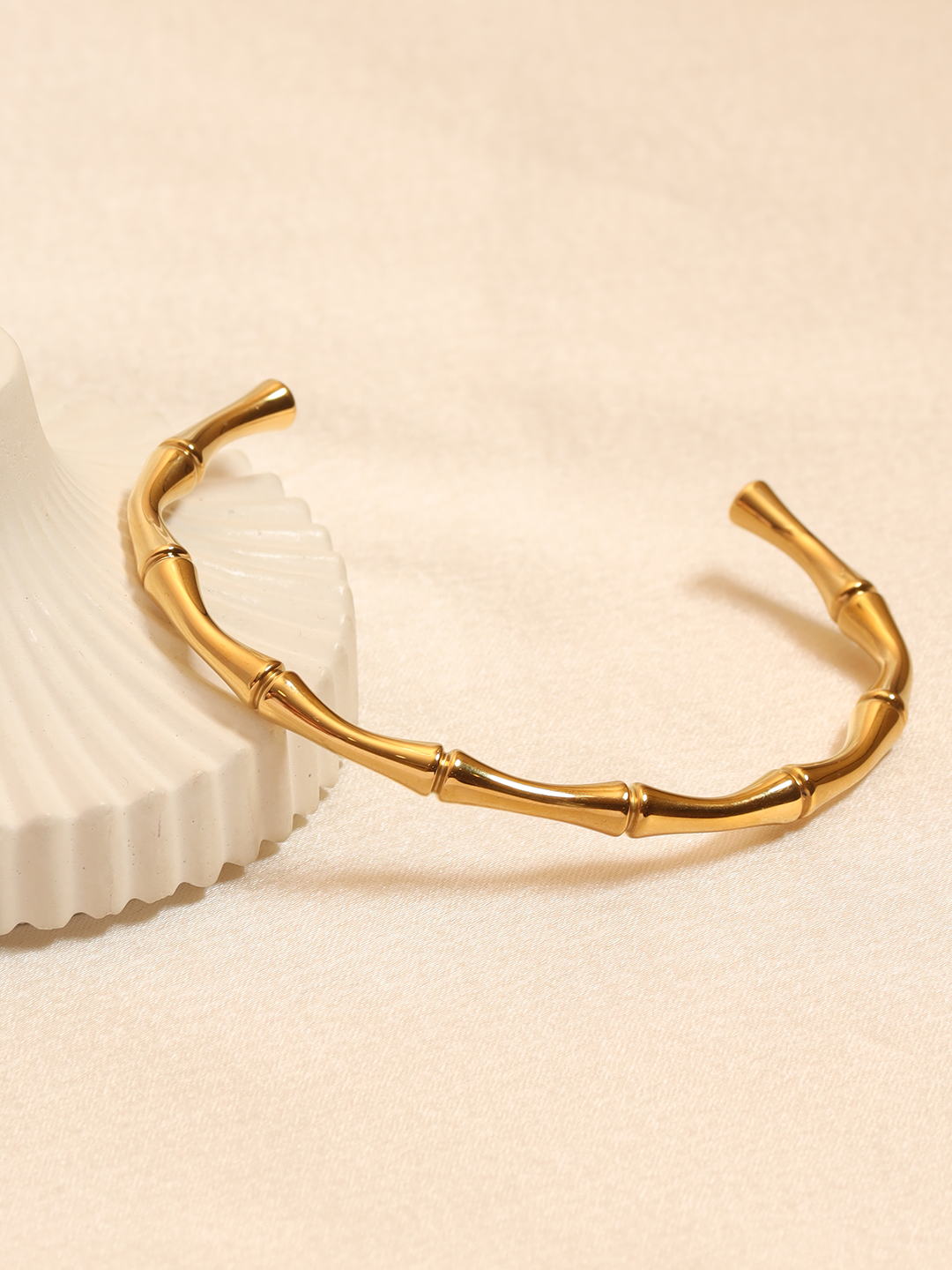 Adjustable Bone Cuff Bracelet