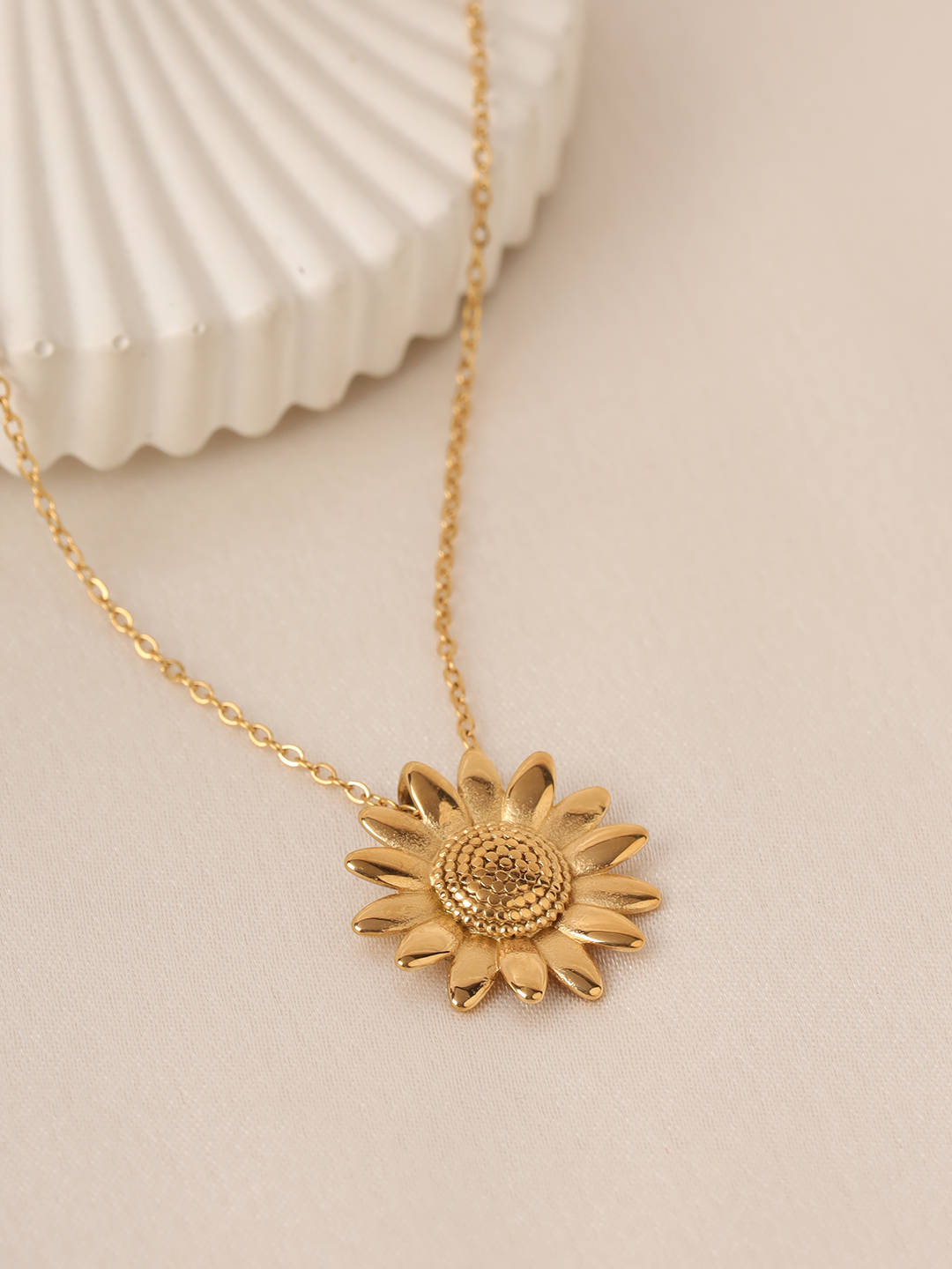 Sunflower Necklace