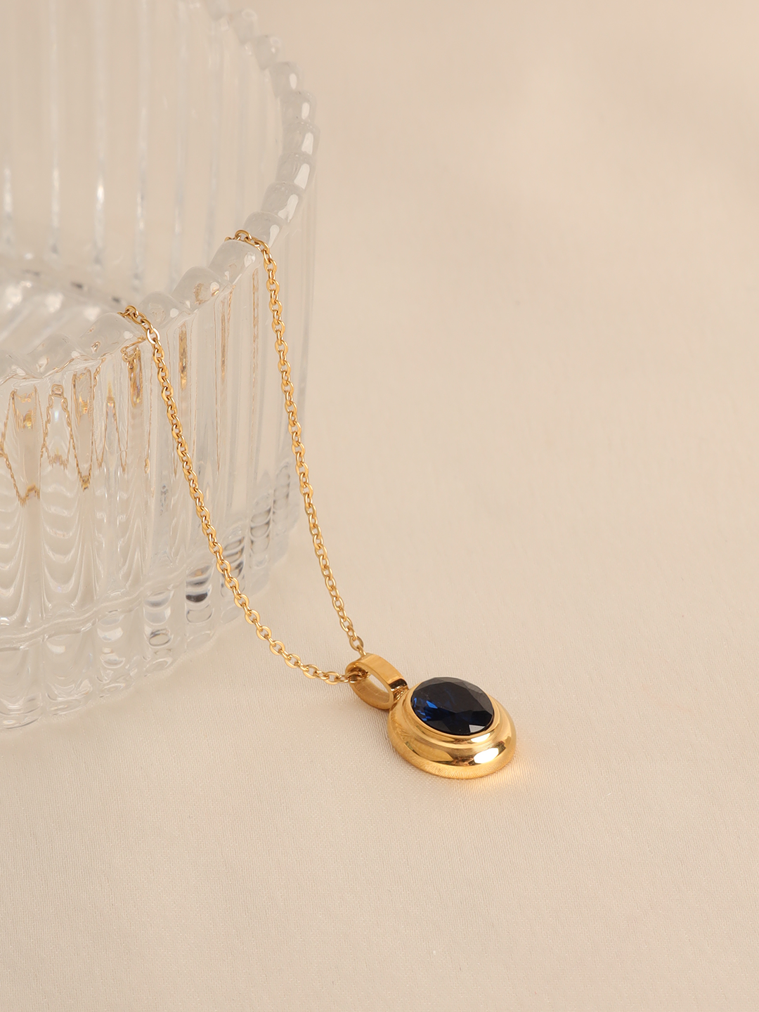 Iolite Pendent Neckalce