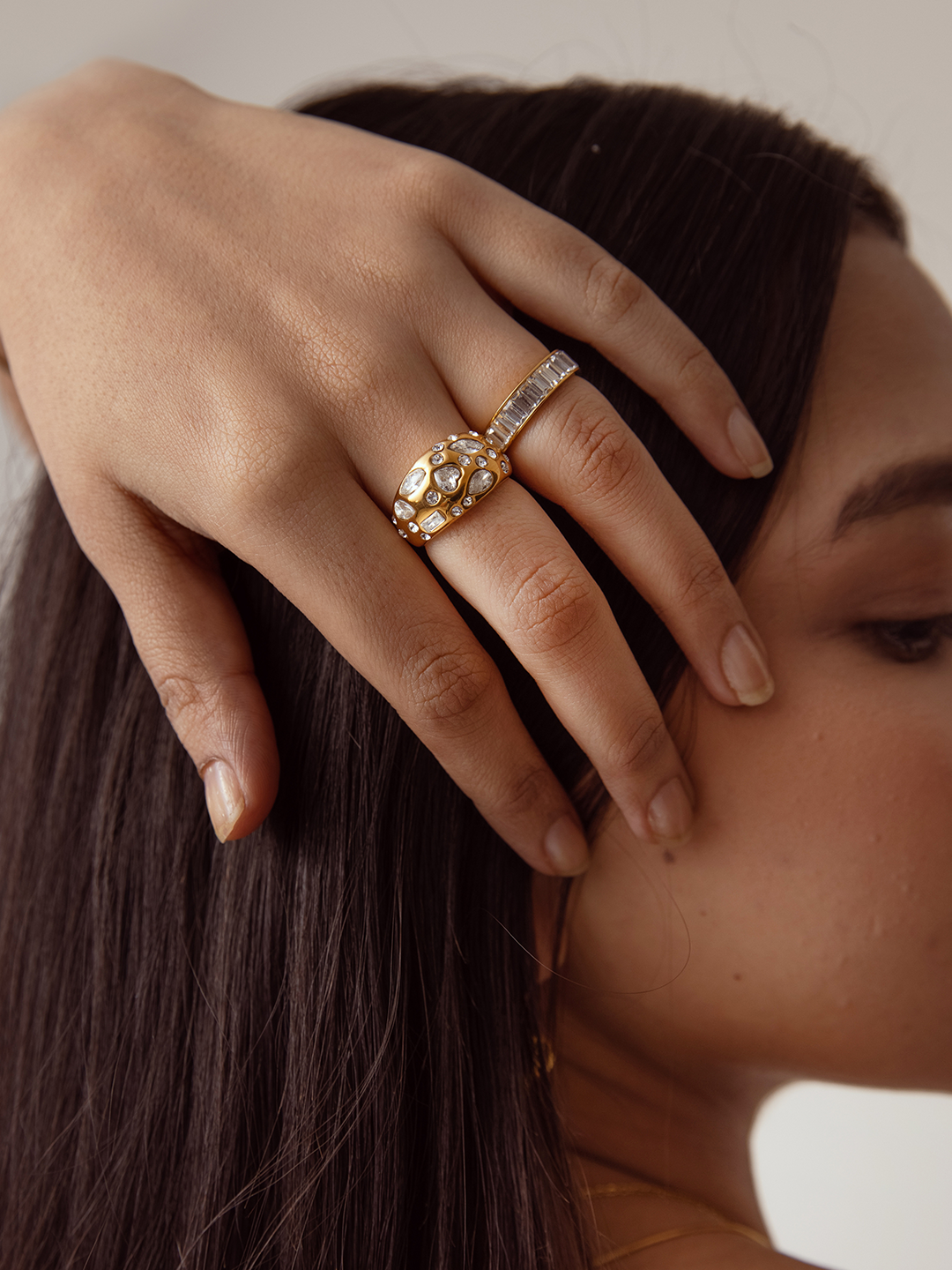 Studded Dome Ring