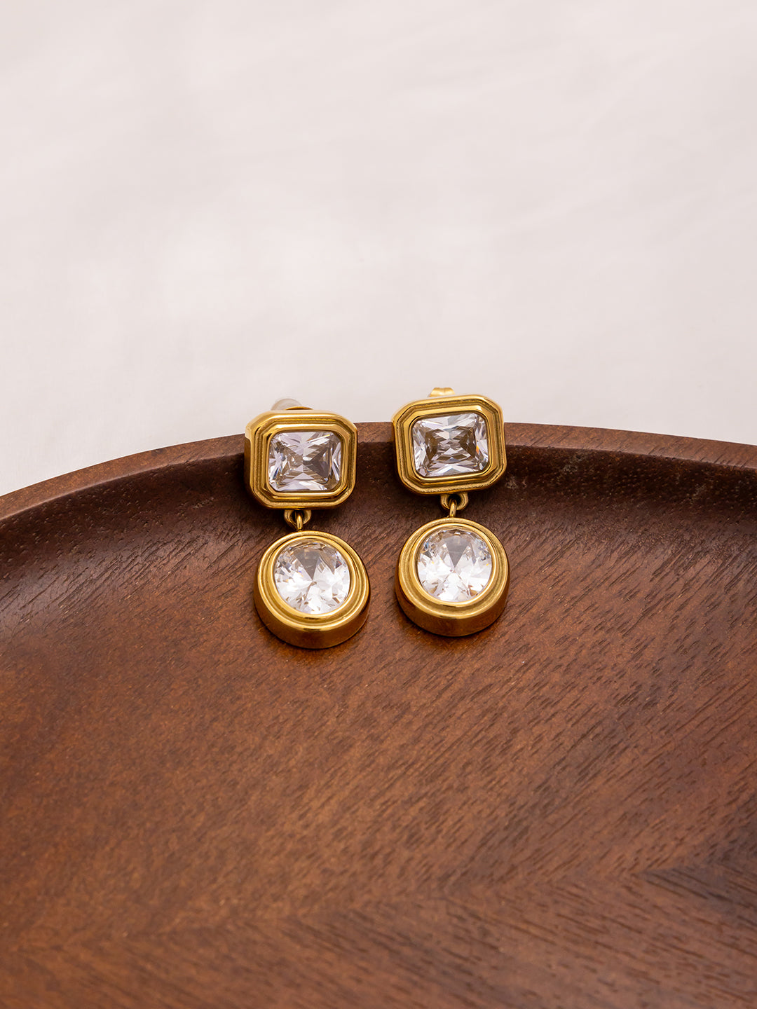 Cz Drop Studs