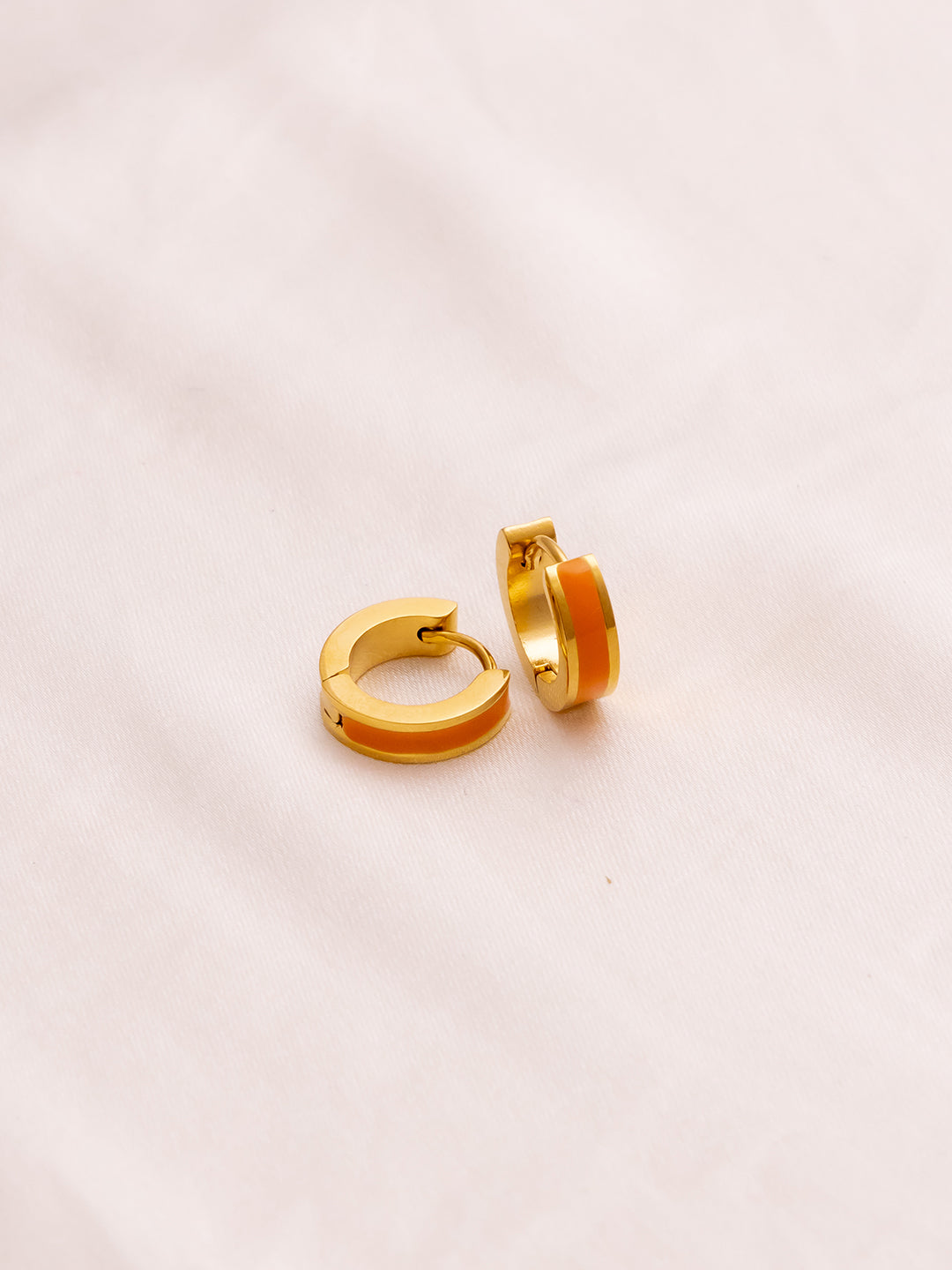 Tangerine Hoops