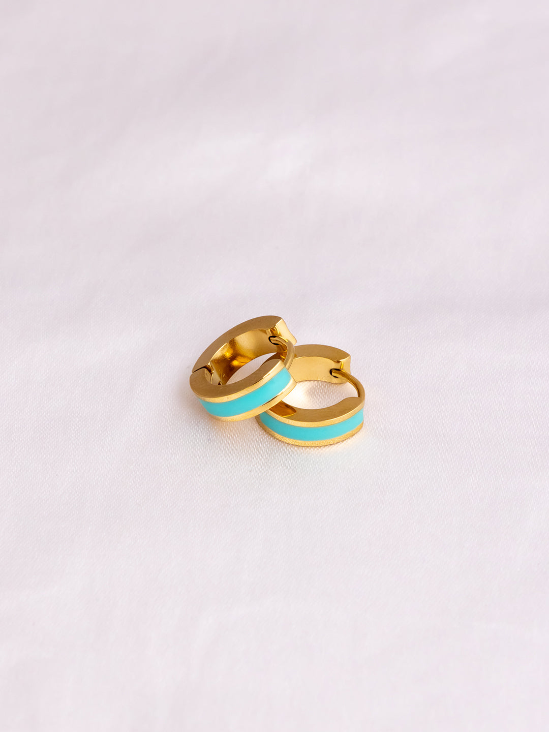 Tiffany Blue Hoops