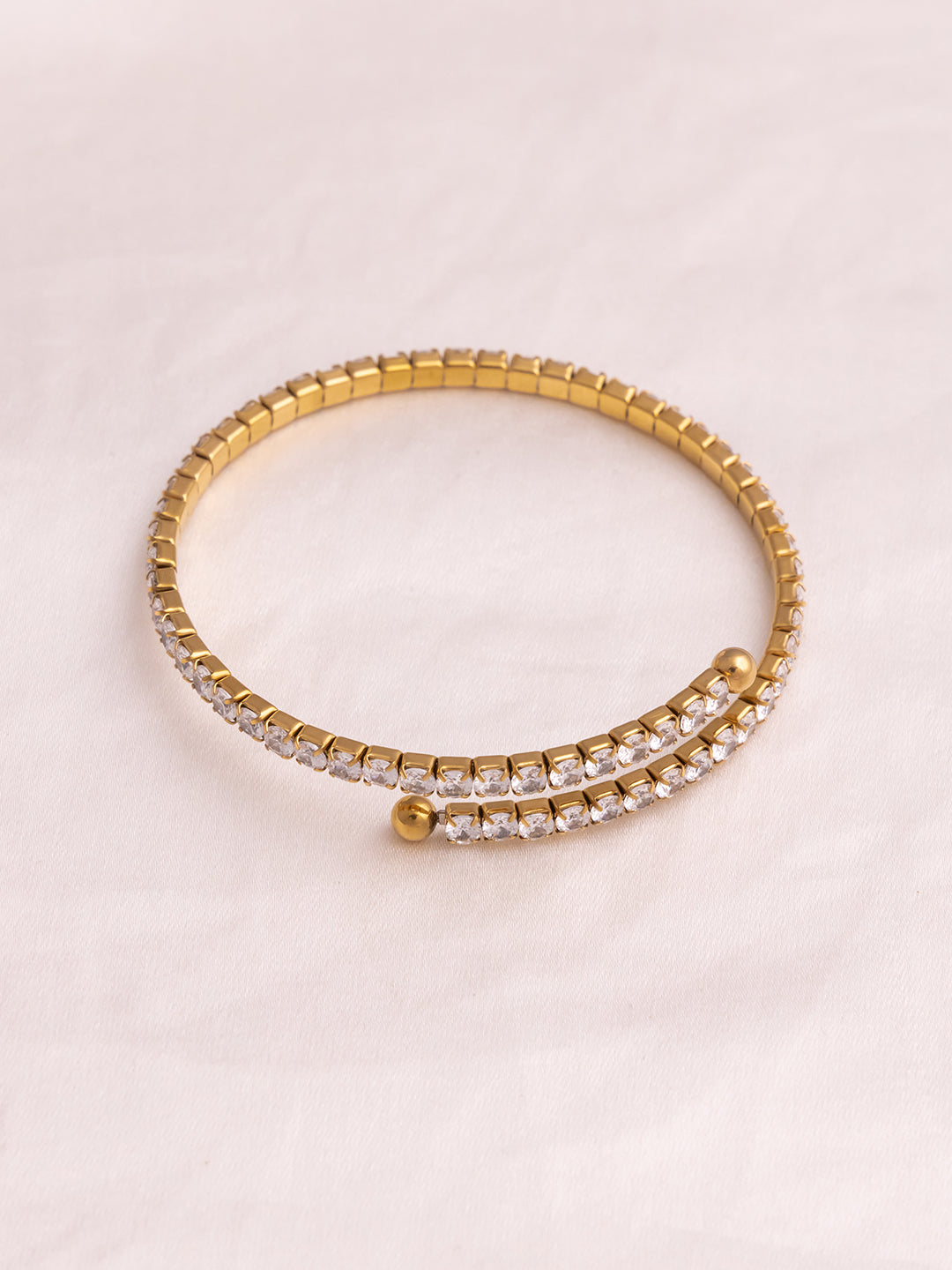 Adjustable Cz Bracelet