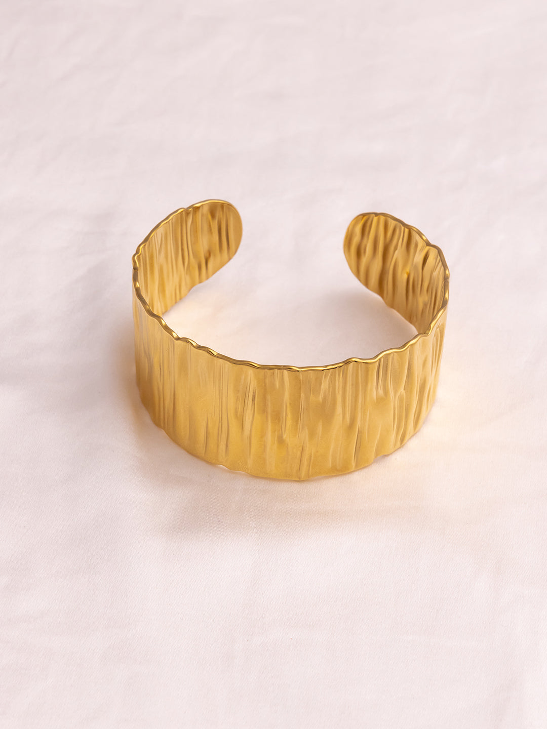 Chunky Gold Cuff Bracelet
