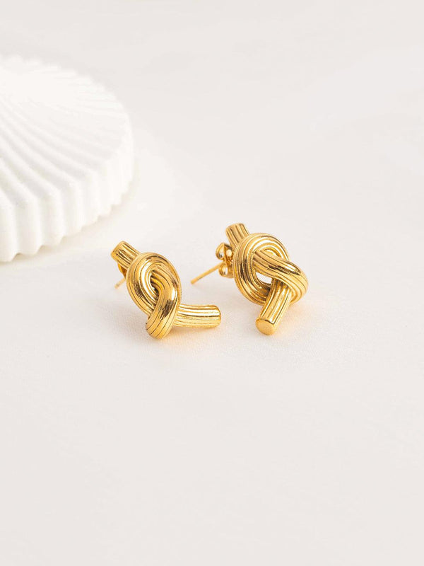 Bold Knotted Studs - Perfectly Average