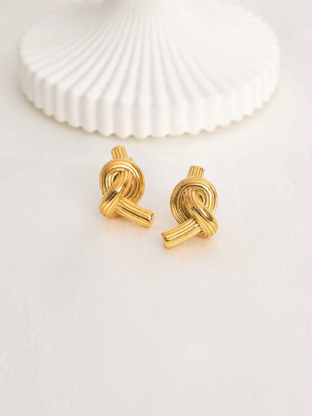 Bold Knotted Studs - Perfectly Average