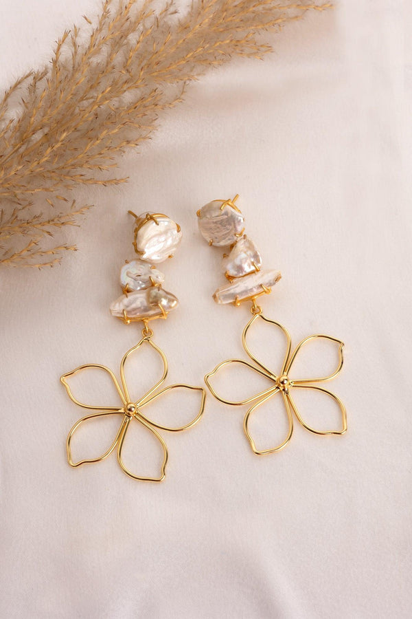 Camille Pearl Earrings - Perfectly Average