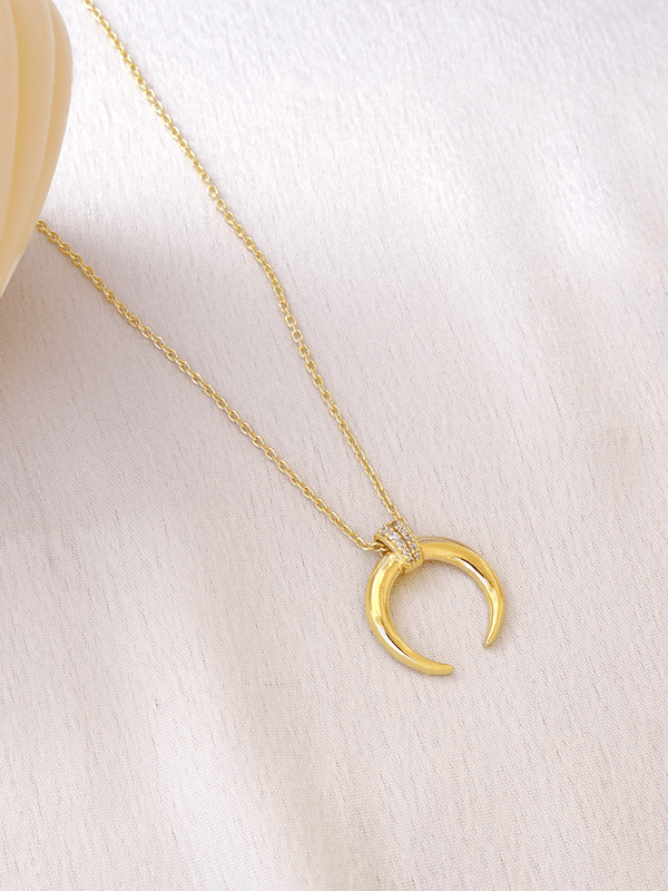 Cresent Moon Necklace - Perfectly Average