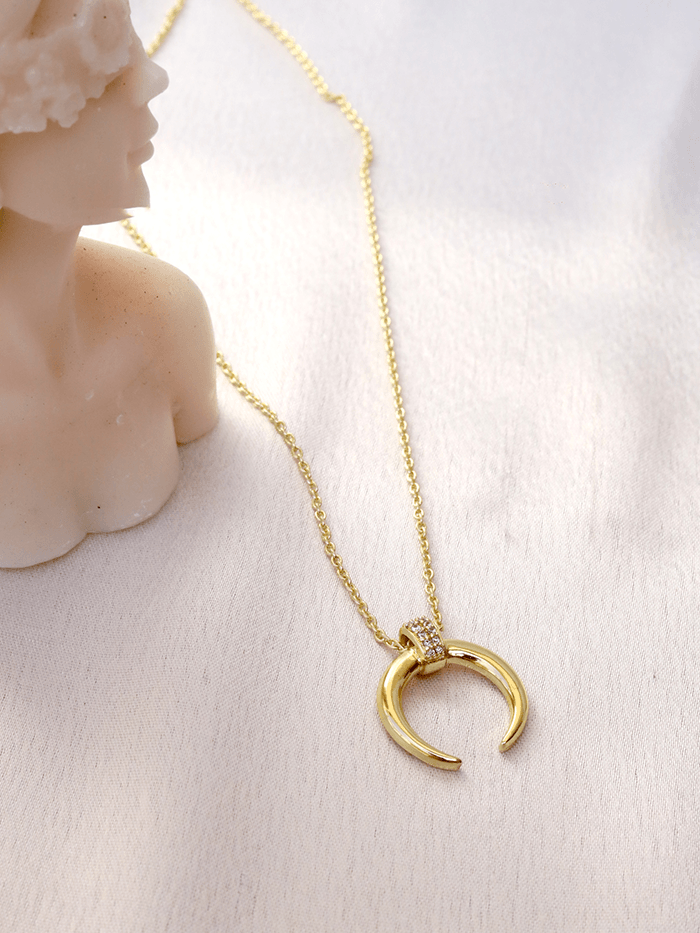 Cresent Moon Necklace - Perfectly Average