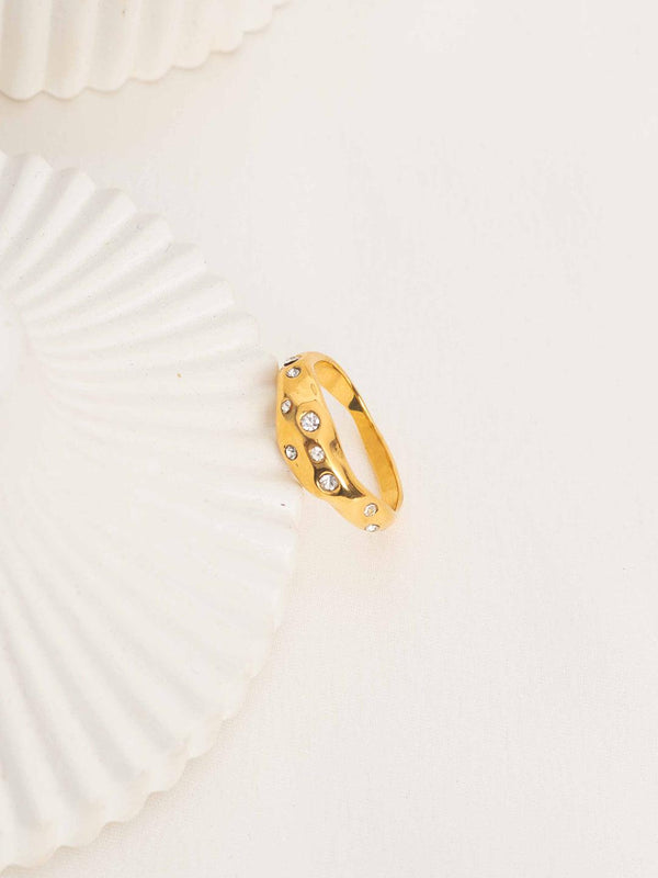 Gold Beautiful Moments Diamond Ring – GIVA Jewellery
