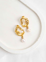 Lava Pearl Earrings - Perfectly Average