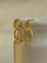 Textured Link Earrings - Perfectly Average