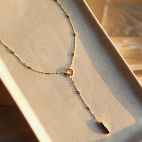 Bar Necklace Set in Silver – RoseGold & Black Pty Ltd