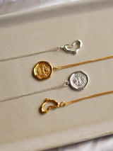 Coin Pendant Necklace Silver - Perfectly Average