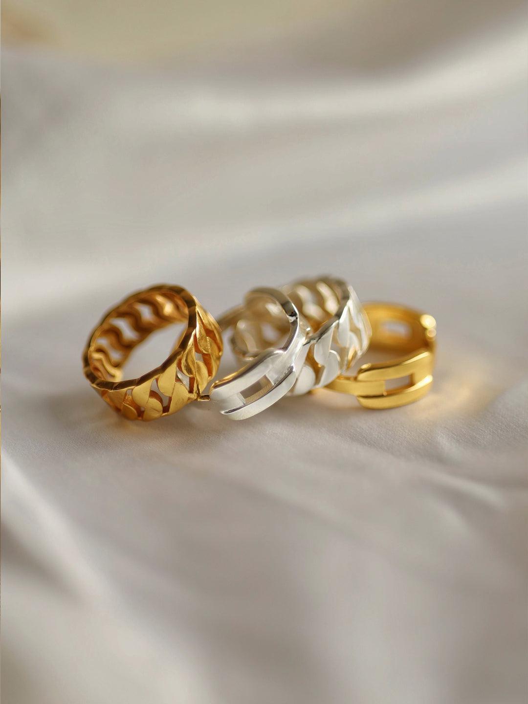 Elegantly Crafted Dainty Linked Design Ring for Valentine's Day ...